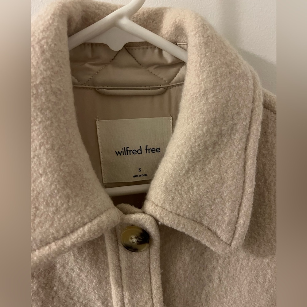 Aritizia Wilfred Free Ganna Long Shirt Jacket - Picture 5 of 5